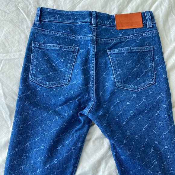 Monogram skinny Jeans Stella McCartney - Picture 2 of 9